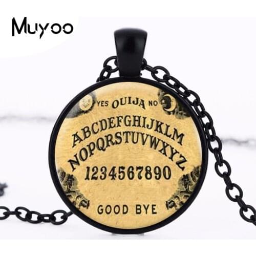Ouija Board Logo Pendant Necklace Hot Sale Handmade Vintage Chain Choker Statement Necklace 2016 Fine Art Necklace Jewelry HZ1