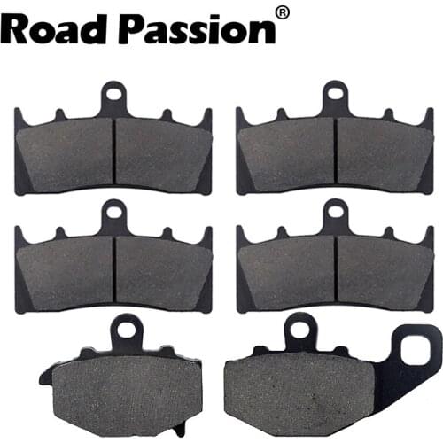 Motorcycle Front and Rear Brake Pads for Kawasaki ZX 6R ZX6R ZX 600 98-01 ZX9R ZX 9R Ninja 96-01 ZX6R ZX636 2002