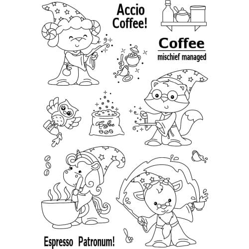 CLEAR STAMP magic DIY Scrapbook Card album paper craft silicon rubber roller transparent stamps R62