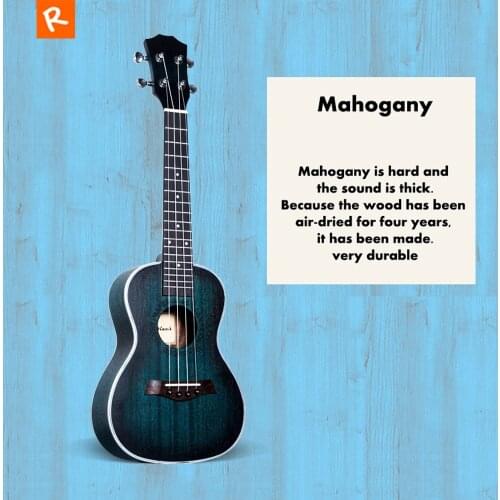 23 inch Ukulele Mahogany Concert 4 AQUILA Strings mini Hawaiian Guitar Uku Acoustic Guitar Ukelele Music Instrument Gift UK2329