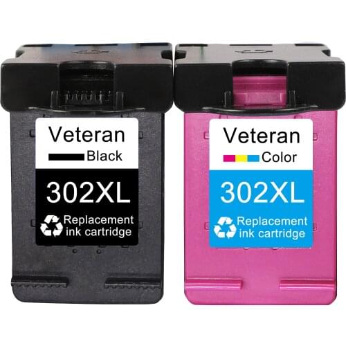 Remanufactured 302XL Ink cartridge for hp 302 XL hp302 Deskjet 1110 1112 2130 2131 3630 Envy 4510 4520 OfficeJet 5220 5230