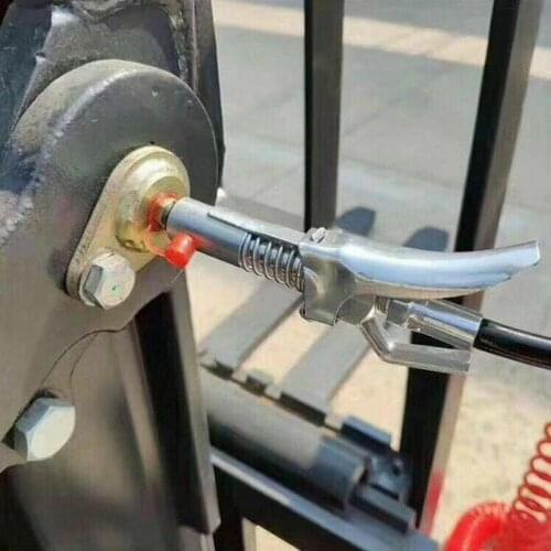 Lock Clamp-saving High-pressure Injection Nozzle Butter Tip Grease Fitting Pneumatic Electric Manual Grease Gun Accessories