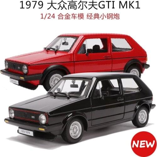 1:24 High simulation 1979 Glof GTI MK1 Alloy Model Metal Racing Vehicle Play Model Sport Cars Toys For Kids Gift