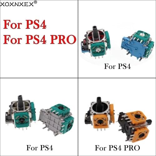 10pcs 3D Analog Joystick Grip stick repair parts Sensor Module Potentiometer For Sony Dualshock 4 PS4 Pro Controller Gamepad