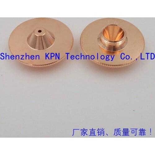 10pcs/lot Kpn precitec single layer nozzle D28-M11-H15 5 units of nozzle 2mm and 5 units of nozzle 3mm