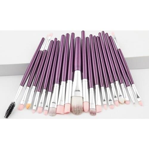 20PCSMakeup Brushes Luxury Champagne For Foundation Powder Blush Eyeshadow Concealer Lip Eye Makeup Brush кисти для макияжа