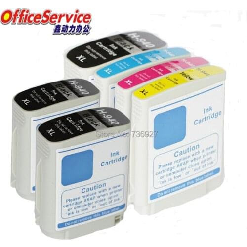 6X Compatible ink Cartridge For HP940 HP 940 XL, suit for Officejet Pro 8000 8500 8500A inkjet printer C4906A-C4909A