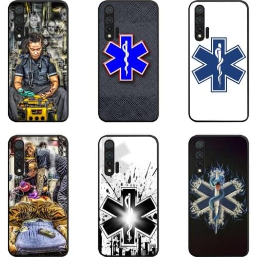 EMT EMS Medical Rescue Phone Case For Huawei Nova 6se 7 7pro 7se honor 7A 8A 7C 9C Play