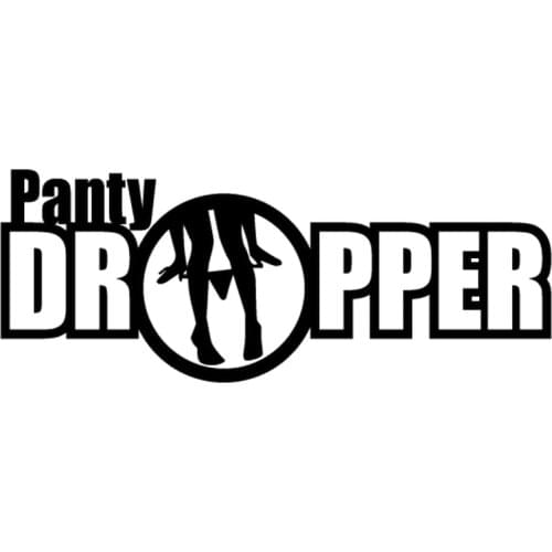 CS-10219# panty dropper funny vinyl car sticker reflective waterproof car decal stickers on truck bumper rear window