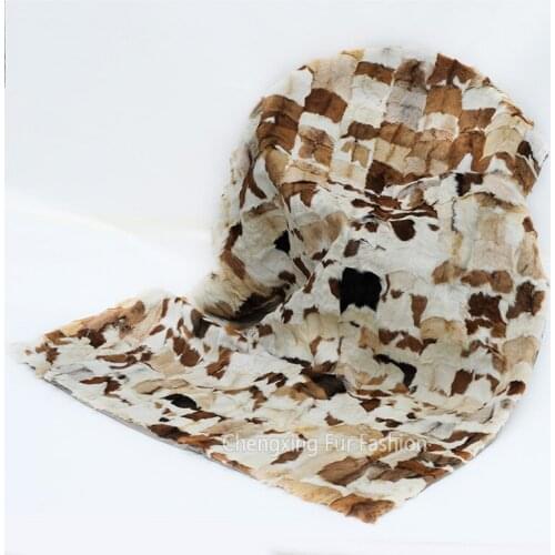 CX-D-152 130X150cm Customized Decorative Blanket Goat Fur Design Blankets For Beds Living Room~ DROP SHIPPING