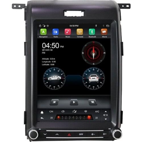 DSP Tesla Vertical Screen 12.1" PX6 Android 9.0 Car Radio DVD GPS Navigation for Ford F150 2008-2014 Car Audio Multimedia Player