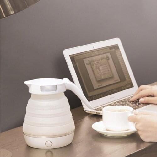 Foldable Electric Kettle Travel Dormitory Small Mini Home Portable Automatic Power Off Kettle Gift Travel Electric Kettle G-13