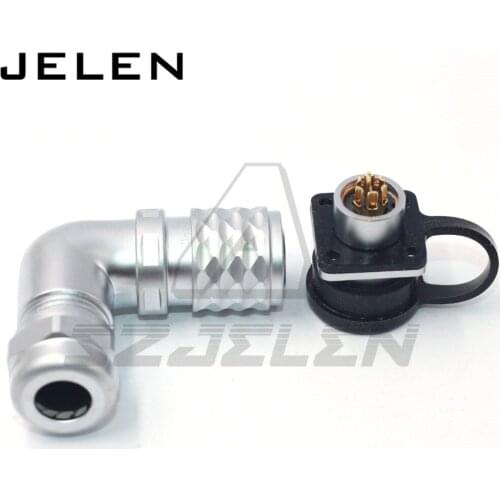 WEIPU SF1214P/SF1312S industrial cable plug and socket ip67 waterproof 7pin connector male and female wire connectors