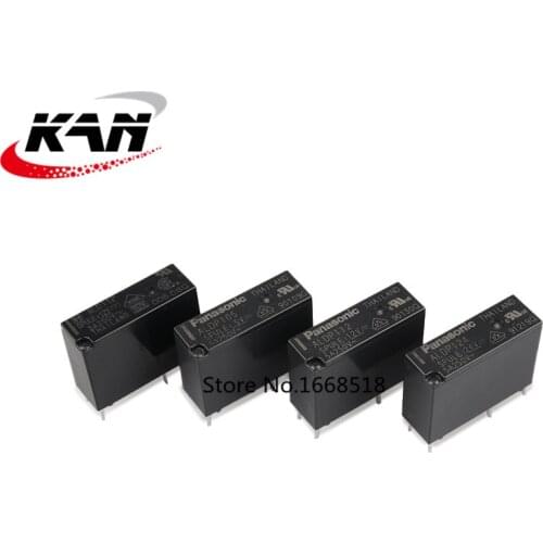 10pcs/lot 100% new original Relays ALDP105 ALDP112 ALDP124 DC5V / 12V / 24V 4Pin 5A 250V can replace relay G5NB-1A-E HF46F