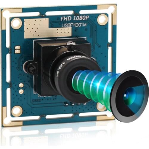 2MP CMOS OV2710 2.8mm lens YUY2 and MJPEG Super mini 1080p Oem Usb Camera Module Manufacturer ELP-USBFHD01M-L28