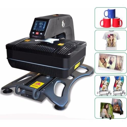 3D Sublimation Heat Transfer Printer 3D Vacuum Printer Machine for Cases Mugs T shirts Plates