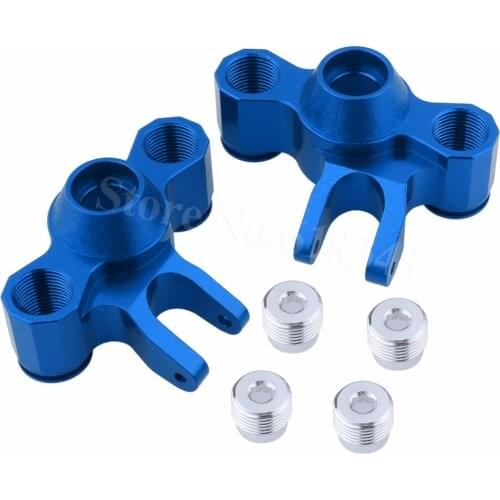 For Traxxas 1/10 E-Revo Aluminum Axle carriers Left / Right Steering Knuckles Upgrade Parts 5334