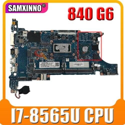FOR HP 840 G6 i7-8565U 15u G6 laptop motherboard L62753-601 L62753-501 L62753-001 6050A3022501 100% working