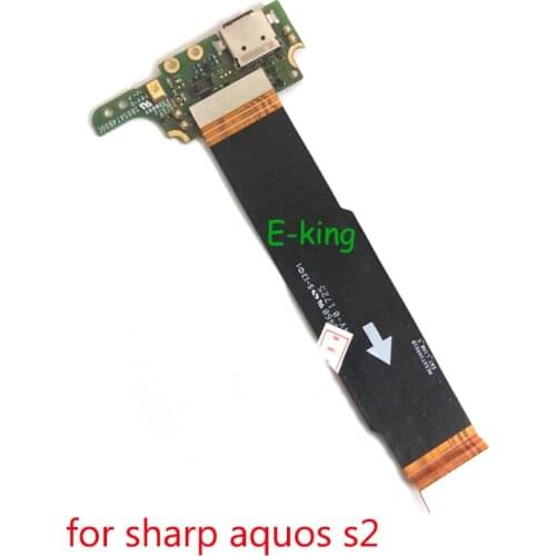 For Sharp Aquos S2 USB Charging Port Dock Board Connector Main Motherboard Flex Cable