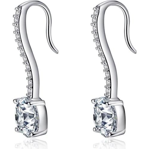 LOYE Women's Silver Earrings