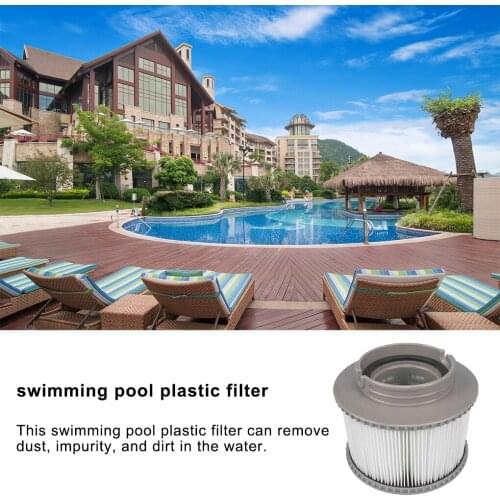 Inflatable Pool Strainer Filter Swimming Pool Hot Tub Plastic Filter Inflatable Pool Filtration Parts Replacement For Elegance
