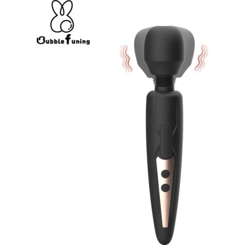 Abay Wireless Dildos AV Vibrator Magic Wand for Women Clitoris Stimulator USB Rechargeable Massager Goods Sex Toys for Adults 18
