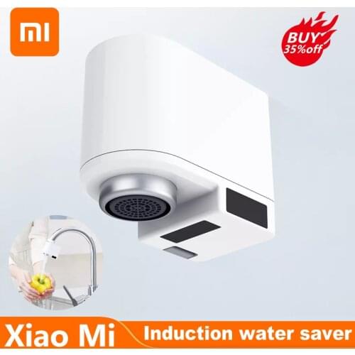 Original Xiaomi smart sensor faucet infrared sensor automatic water saving faucet anti-overflow kitchen toilet sensor faucet