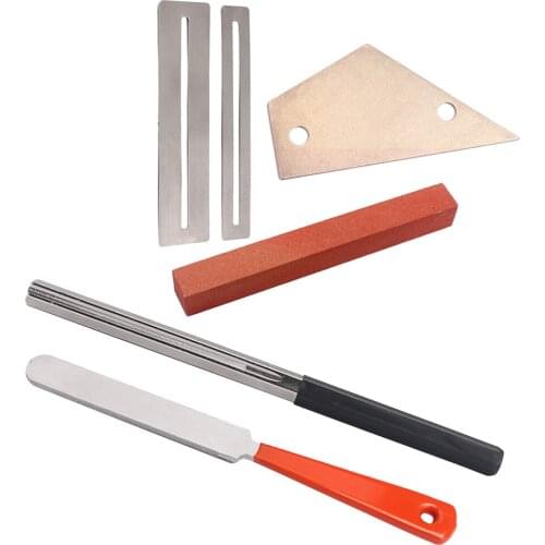 6 Pieces/ Set Full Set Guitar Tool Kit Pliers Guitar Care Kit Repair Tools