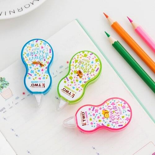 Simple mini fresh tinkering with primary school students with multi-function correction belt correction belt stationery