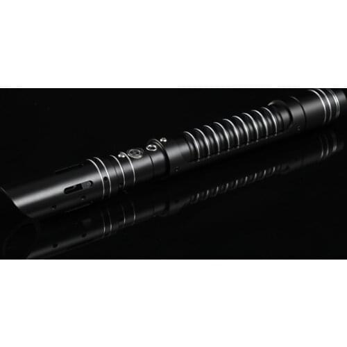 RGB Lightsaber Heavy Dueling 1 inch Blade Metal Handle 5 sets Soundfonts and 11 kinds Light Force FX Toys Juguetes Fight Sabers