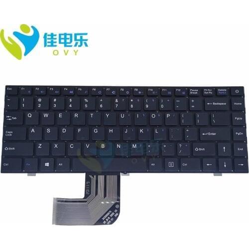 Russian RU US Keyboard For Jumper For EZbook X4 K621US JM300-2 YJ-485 YMS ZX300-K English PRIDE-K2790 343000075 Laptop keyboard