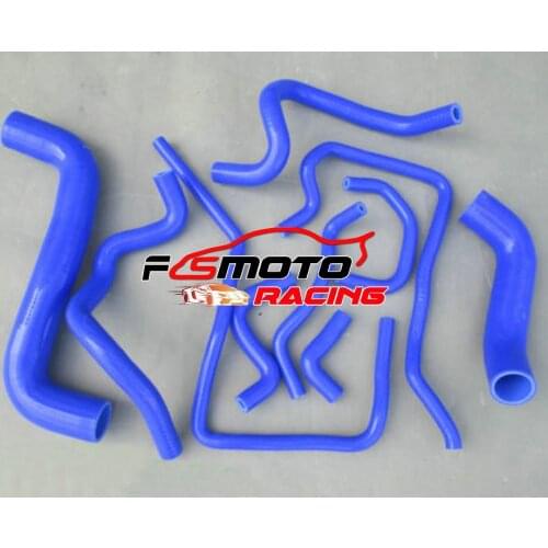 10 PCS Silicone Radiator Coolant Hose For Subaru Impreza MK10 WRX/STI GRB/GH EJ25 2008 - 2011 2009 2010 RED BLUE BLACK