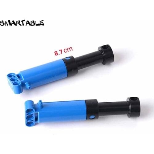 Smartable Technical Pneumatic Pump 11L With Lift Arm 1x3 Building Block MOC Parts Toys For Kids Compatible 26288 2pcs/lot