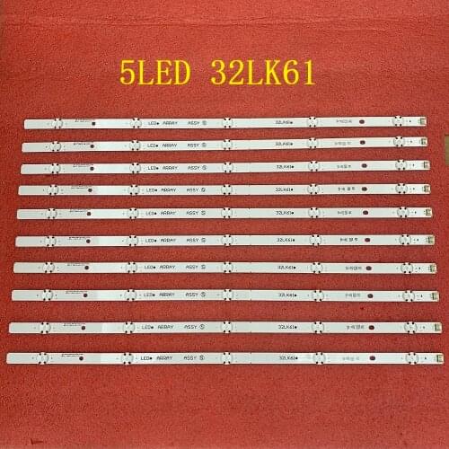10 PCS/lot LED backlight strip for LG 32LK6100 32LK6200 32LK6100PLB 32LK6200PLA LED ARRAY 32LK61 SSC_32LK61_BOE(FHD)_5LED