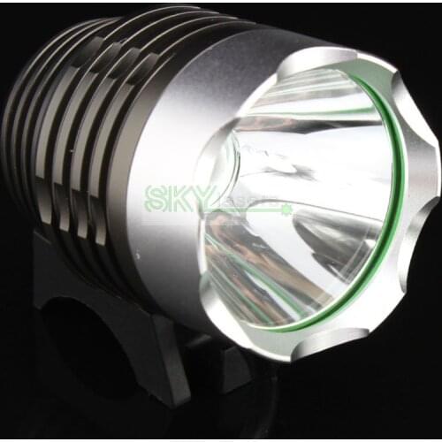 T6 Bicycle Light HeadLight 1800 Lumens 3 Mode Waterproof Bike Front Light LED HeadLamp With 8.4v 6400mAh Battery Pack & Charger