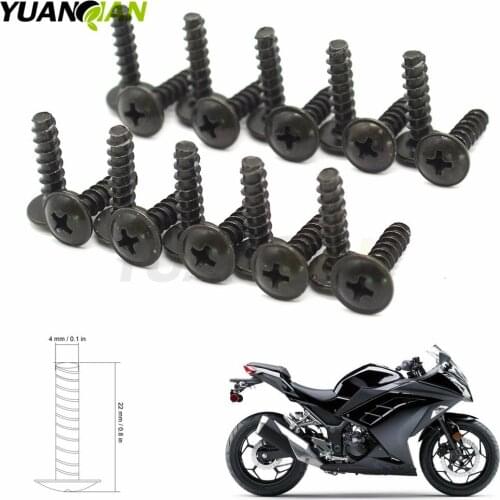 20x High quality 4MM Motorcycle Accessories Fairing body work Bolts FOR honda VFR750 VFR800 VTR1000 CBF1000 VF750 CBR954RR CBR