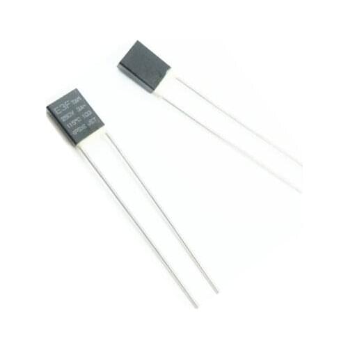 5 Pcs TAM Thermal Fuse Cutoff TF 115c 250V 3A E3F NEW