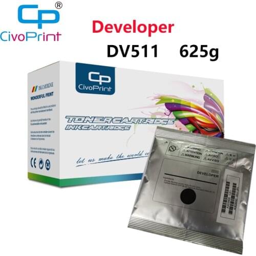 Civoprint New compatible DV511 Developer for Konica Minolta bizhub 360 361 420 421 500 501 625g/bag black developer