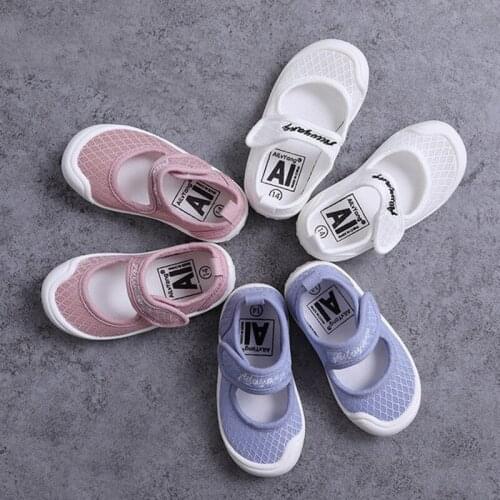 2020 Kids Toddler Shoes Girl Boy Casual Hollow Out Mesh Breathable Shoes Soft Sole Comfortable Children Baby Shoes детская обувь