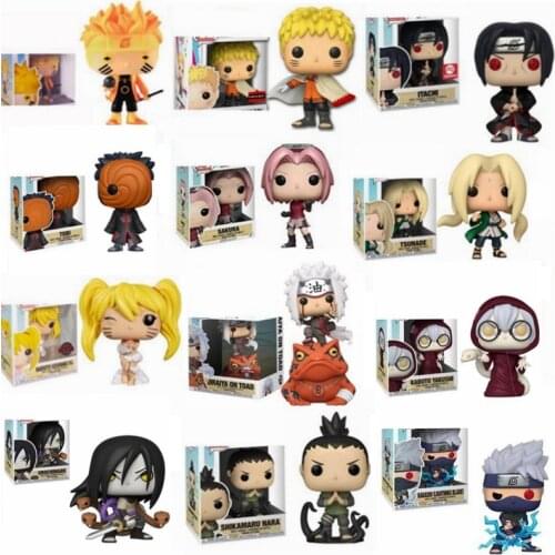 Funko KAKASHI UZUMAKI SASUKE KURAMA ITACHI 578# GAARA 728# Action Figure Collection Limited Edition Model Toys for Children Gift