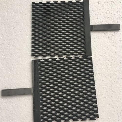 1pcs Foil-coated Gold-titanium Plate Lead Dioxide Filter Electrolytic Cell, Iridium Ruthenium Titanium Plate Copper Water Filter