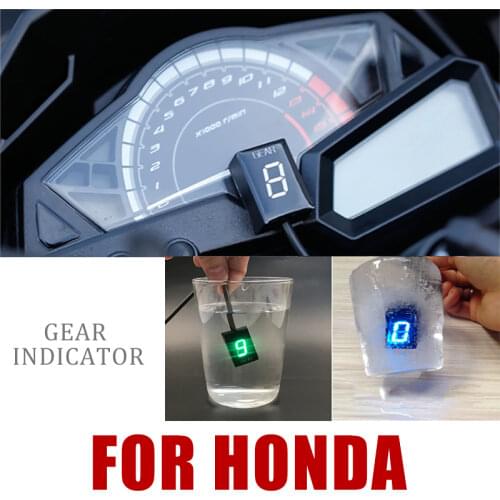 Motorcycle Gear Indicator For Honda CB 250 R 300 400 F 500 X CBF 1000 CBR 600 RR VT 750 C S CB500X CB400SF Position Display