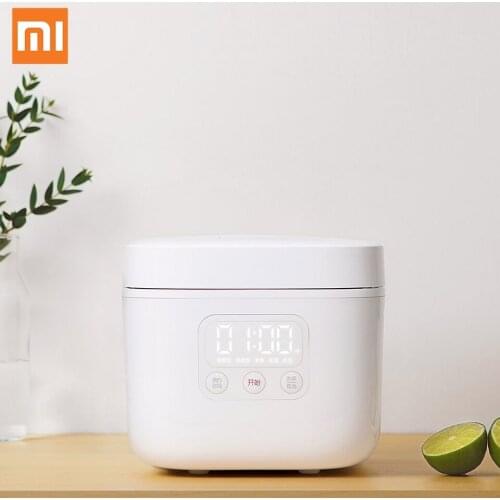 IN STOCK Xiaomi Mijia Electric Rice Cooker 1.6L Kitchen Mini Cooker Small Rice Cook Machine Intelligent Appointment LED Display