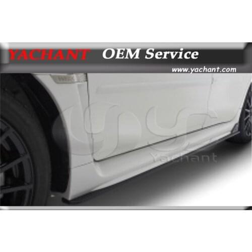 Carbon Fiber / FRP Fiber Glass Bodykit Fit For 2015-2016 Impreza VAB VAF WRX STI VAQ S4 ST Style Side Skirt Under Spoiler