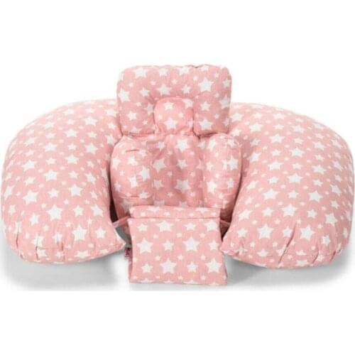 Multifunctional Baby Cushion Star Pink Color Baby Soft Seat Cushion Pillow Comfort Travel Cushion Baby Care Products