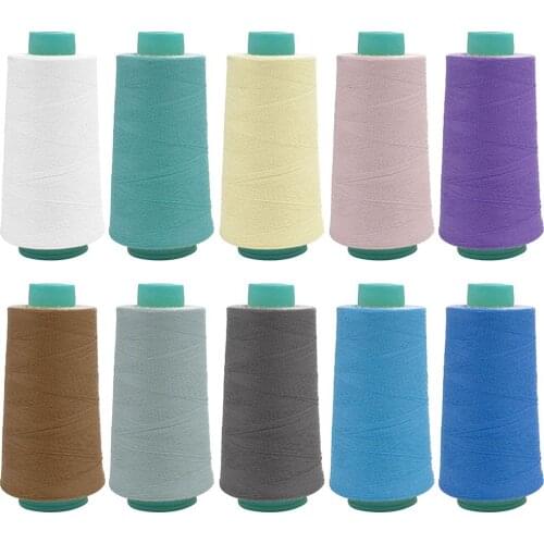 1Roll 40s/2 20s/2 20s/3 High Tenacity Sewing Thread Overlocking Thread for Knitting Embroidery Sewing Threads Hand Sewing Thread
