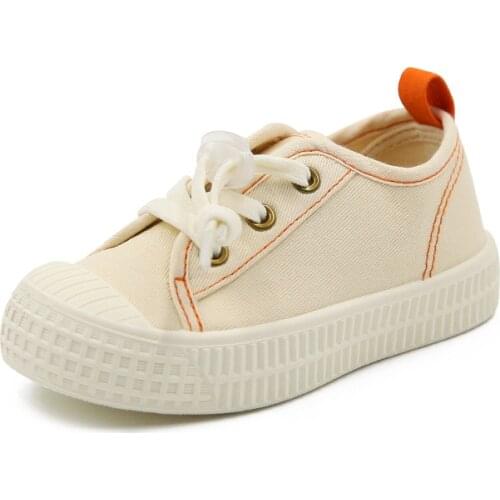 2021 Spring New Childrens Canvas Shoes Kindergarten Baby Shoes Soft Bottom Breathable Non-slip Canvas Shoes for Boys and Girls