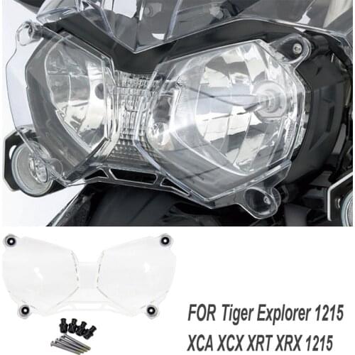 NEW Motorcycle Acrylic FOR Tiger 1200 XCX XRX 2018 2019 2020 Headlight Protector Light Cover Protective Guard
