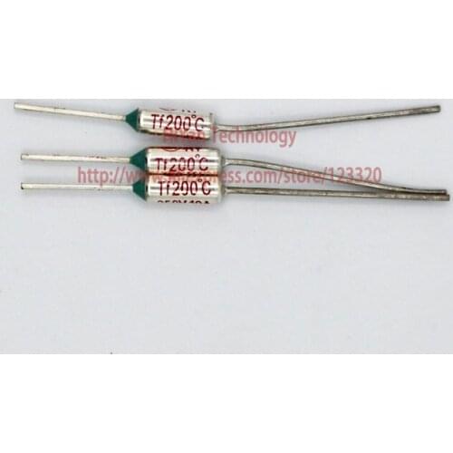20pcs/lot) RY200 TF 200 Degree Celsius 200C 10A 250V Temperature Thermal Fuse