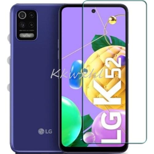 For LG K52 6.6" Screen Protective Tempered Glass ON LGK52 Protector Cover Film